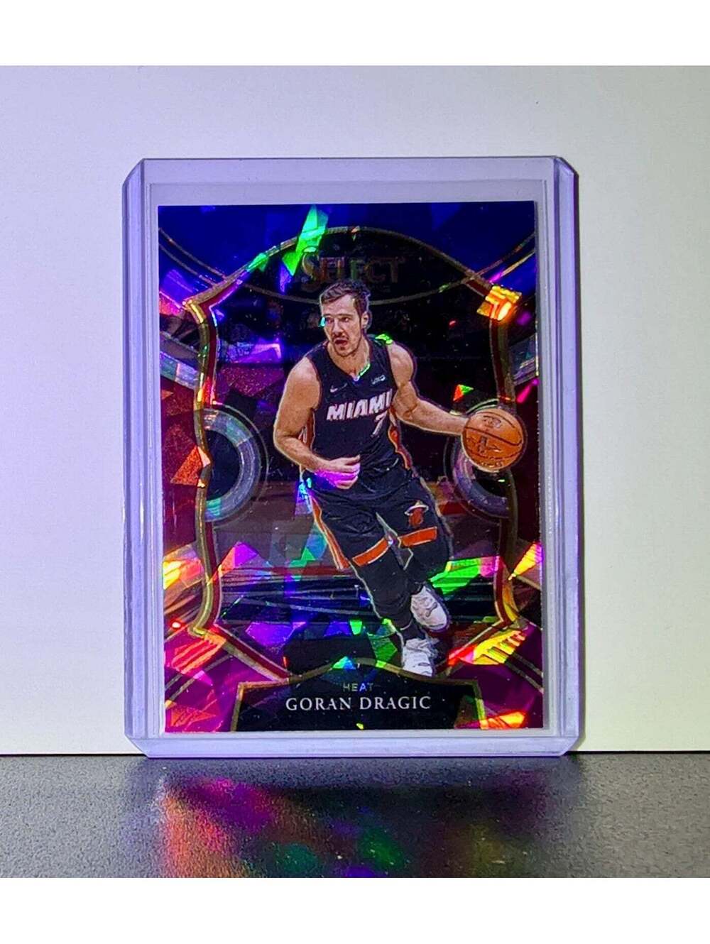 Goran Dragic 2020-21 NBA Panini Prizm Select #22 Concourse Card Miami Heat